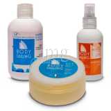 Kit mare estate Body Sailing 2 con Shampoo doccia Olio protettivo e Cera per capelli