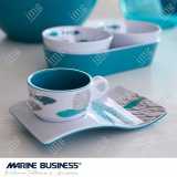 6 Tazzine da caffè con piattino linea Coastal Marine Business esempio