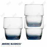 Bicchieri Party Blue impilabili Ecozen infrangibili Marine Business