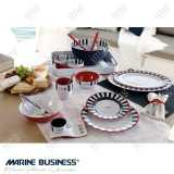 Stoviglie serie Venezia Marine Business infrangibili in melamina