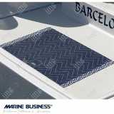 Tappetino Antiscivolo Vinile Blue Marine Business 50x70 dettaglio