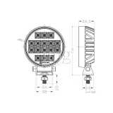 Faretto da coperta/pozzetto S-Line D90 16W Flood disegno