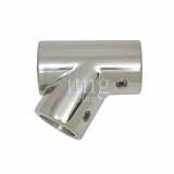 Raccordo T 60° microfuso inox 316