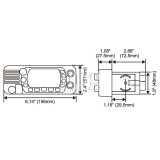 VHF fisso Standard Horizon GX1400GPS MISURE