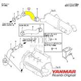 Tubo ingresso acqua Yanmar 4LHA-STE