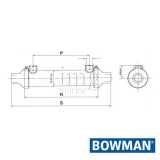 Scambiatori refrigeranti olio DC Bowman misure