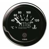 Indicatore temperatura acqua VDO View-Line Black