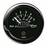 Indicatore pressione olio VDO View-Line Black