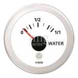 Indicatore livello acqua 3-180 Ω VDO View-Line White
