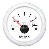 Indicatore Trim 0-190 Recmar White