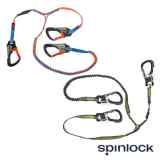 Cordone ombelicale elastico 3 moschettoni Spinlock EN ISO 12401