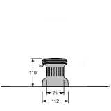 Winch XT-Racing Antal con self-tailing e 2 velocità Ridotte